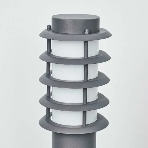 Borne Lumineuse Caserta Anthracite, 1 Lumiere