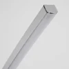 Lampadaire Nagu Led Nickel Mat, 1 Lumiere