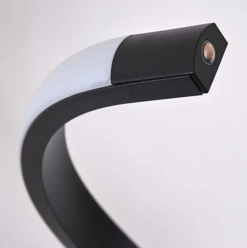 Lampadaire Pitasch Led Noir, 1 Lumiere
