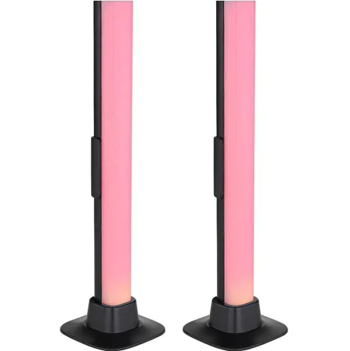 Lampe De Table Globo Polliver Led Noir, 1 Lumiere, Changeur De Couleurs