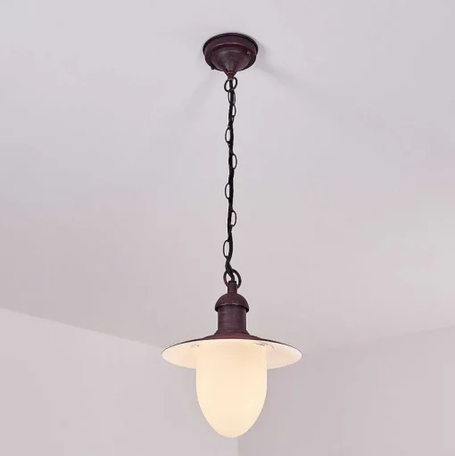 Lampe D'Exterieur Surnu Rouille, 1 Lumiere