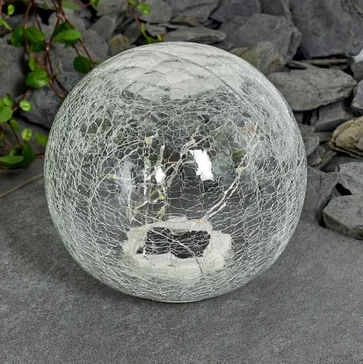 Lampe Solaire Jurmala Led Transparent, 1 Lumiere