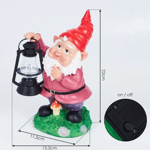 Lampe Solaire Katiao Led Multicolore, 1 Lumiere