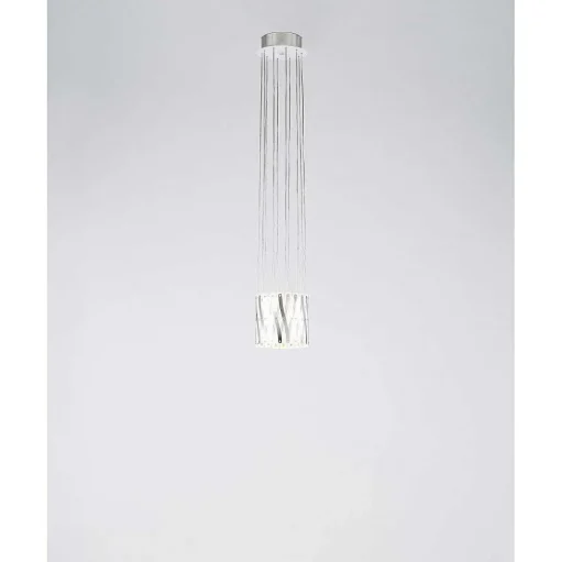 Lustre Serien Lighting Zoom Acier Inoxydable, 20 Lumieres