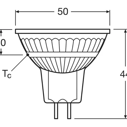 Osram 2 Setled Star Gu5.3 4,3 Watt 2700 Kelvin 396 Lumen