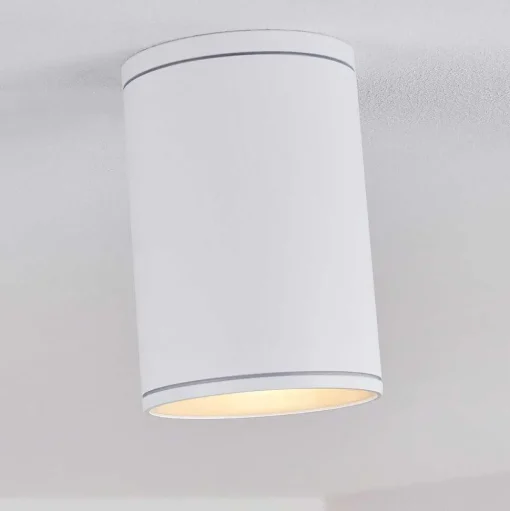 Plafonnier Agua Blanc, 1 Lumiere