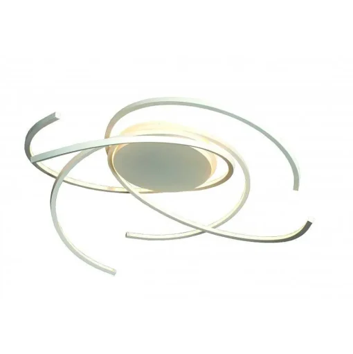 Plafonnier Escale Space Led Blanc, 1 Lumiere