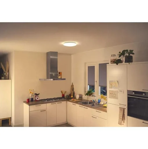 Plafonnier Philips Wiz Adria Led Blanc, 1 Lumiere