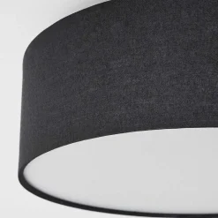 Plafonnier Purus Led Noir, 1 Lumiere