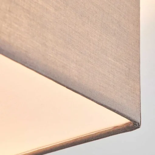 Plafonnier Taboga Nickel Mat, 2 Lumieres