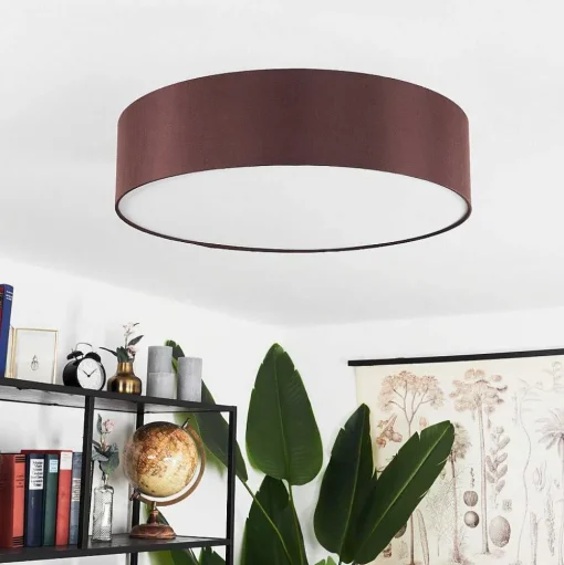 Plafonnier Tveid Nickel Mat, 3 Lumieres