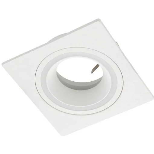 Spot Encastrable Eglo Carosso Blanc, 1 Lumiere