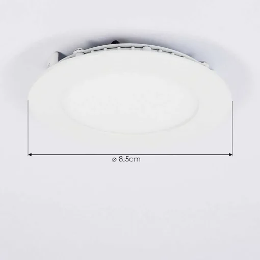 Spot Encastrable Finsrud Led Blanc, 1 Lumiere